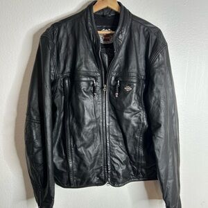 Harley-Davidson Black Leather Jacket